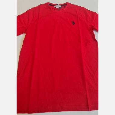 U S POLO ASSAN T-SHIRT LUCA  MISURA L RED (UOMO)