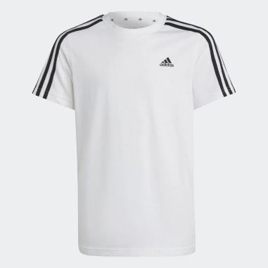 ADIDAS T-SHIRT MISURA 15-16 ANNI WHITE-BLACK (BAMBINI)