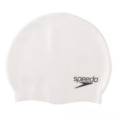 SPEEDO CUFFIA SILICONE WHITE (ACCESSORI)