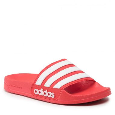 ADIDAS CIABATTE MISURA 42  RED-WHITE (ACCESSORI)