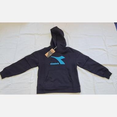 DIADORA FELPA HOODIE MISURA L BLACK (BAMBINI)