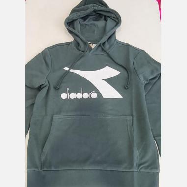 DIADORA FELPA HOODIE CORE MISURA M GREEN (UOMO)