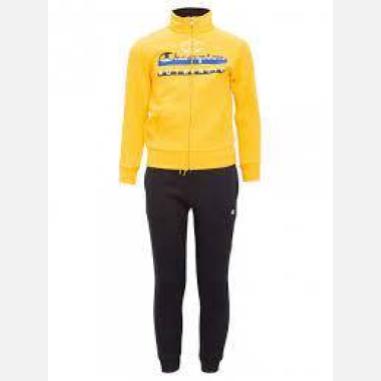 CHAMPION TUTA MISURA L YELLOW-BLACK (BAMBINI)