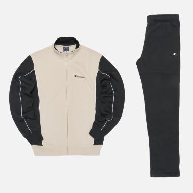 CHAMPION TUTA MISURA XL BEIGE-BLACK (UOMO)