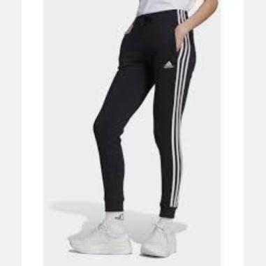 ADIDAS PANTS MISURA L BLACK-WHITE (DONNA)